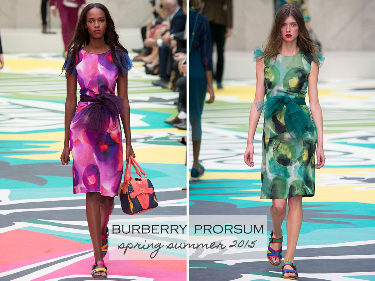 burberry spring summer 2015 dresses