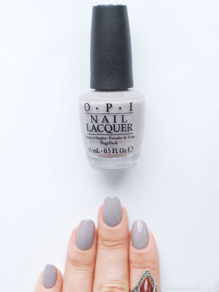 greige nails opi taupeless beach