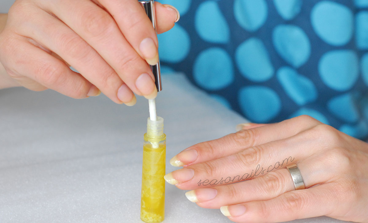 how to apply cuticles oil free recipe