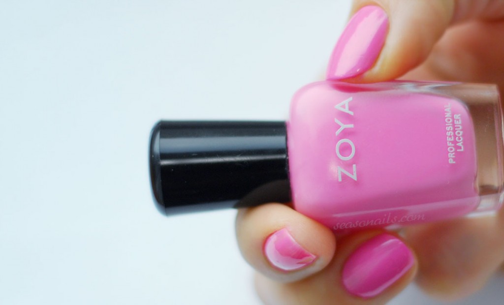 pink nails zoya sweet