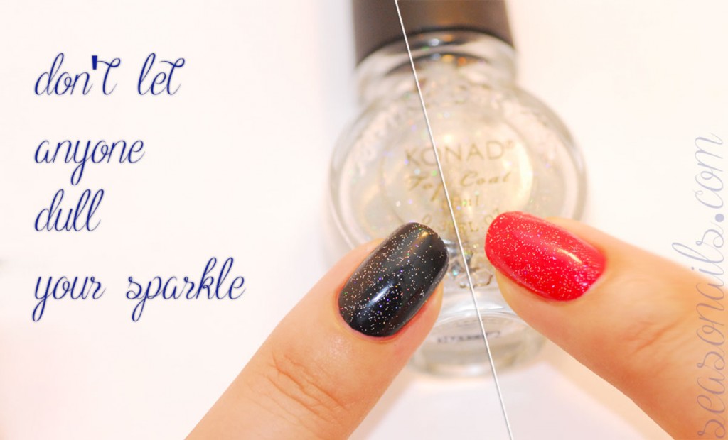 glittery topcoat essential nails guide seasonails