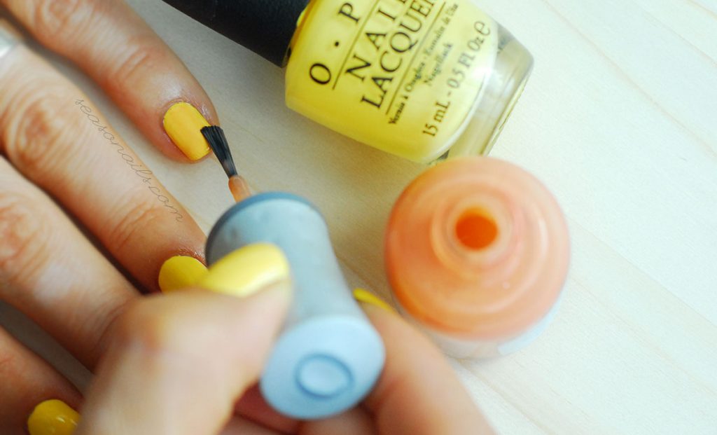 how to easy gradient nails
