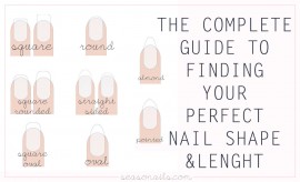 how to find the perfect nail shape and lenght