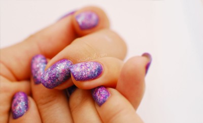 nail art galaxy nails pink purple Seasonails