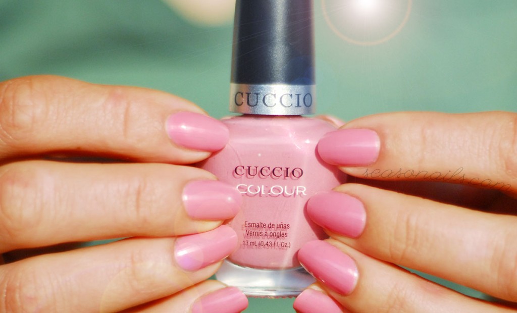 one coat pink cuccio turkish delight