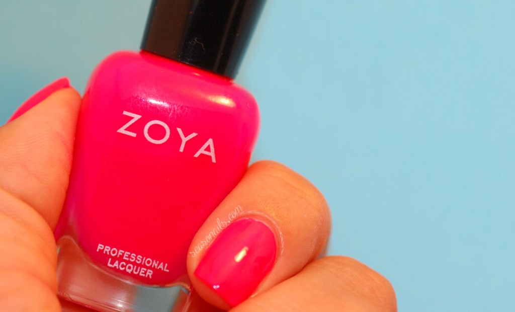 pink nails Zoya Ali Seasonails